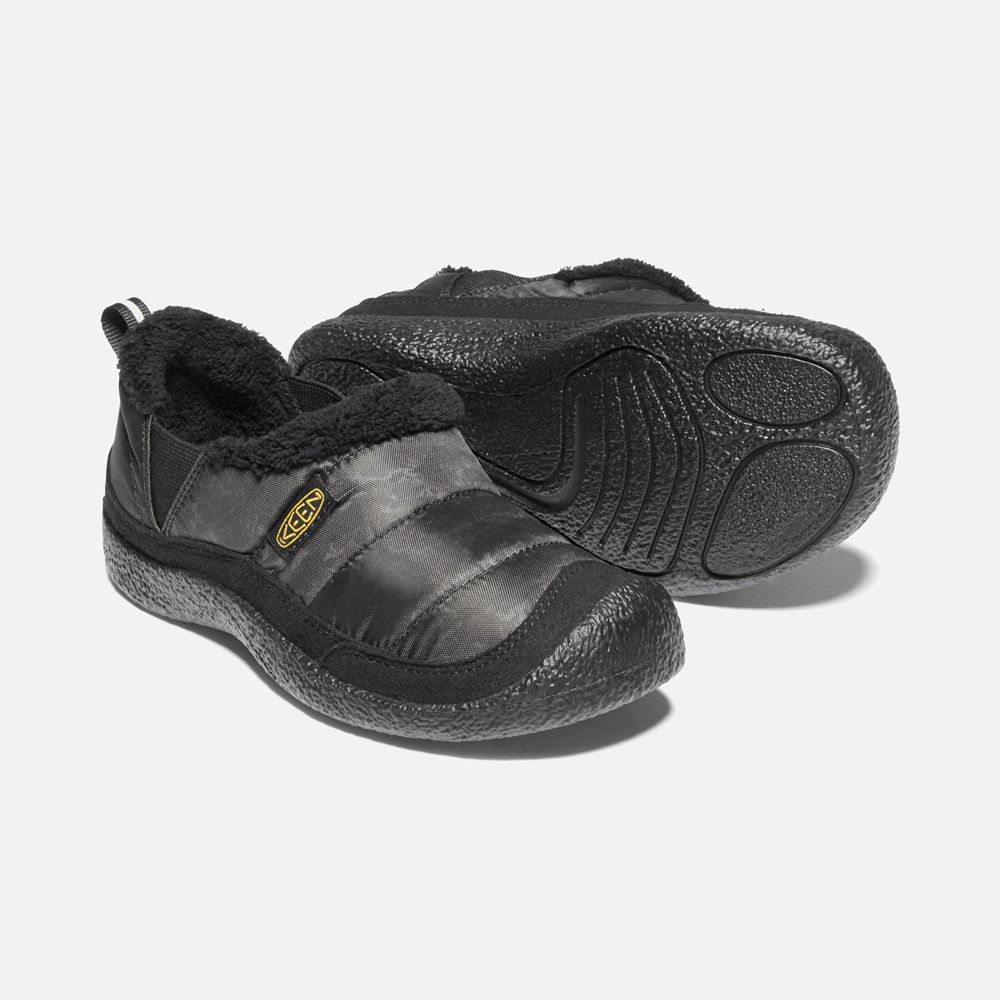 Keen Slip-On Kinderen Zwart/Geel - Howser Ii - 92564-OGLV